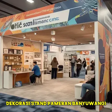 dekorasi stand pameran banyuwangi